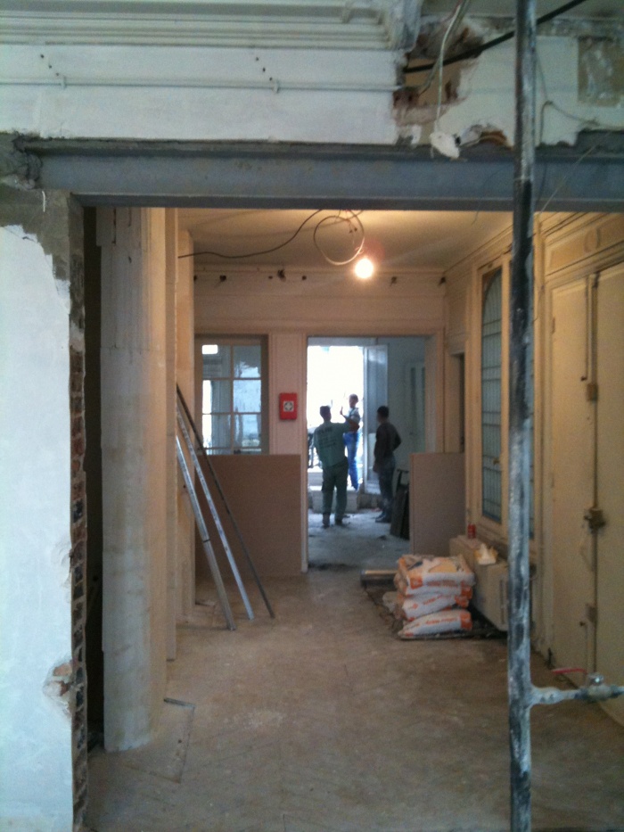 Appartement G : chantier 