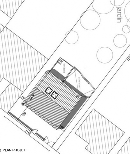 Extension et r�novation d'une maison � Lyon : 02_Extension et R�novation d'une maison rue combes