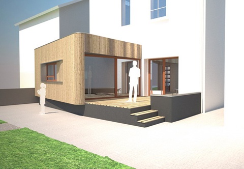 Extension et r�novation d'une maison � Lyon : 05_Extension et R�novation d'une maison rue combes