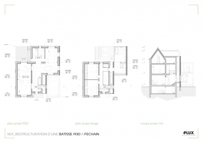 Restructuration et extension d'une maison  DOUAI (59500) : architecte lille plux amnagement intrieur loft studio appartement loft maison design dcoration