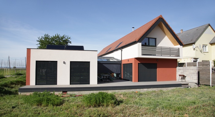 Construction d'une maison contemporaine  BILWISHEIM (67)