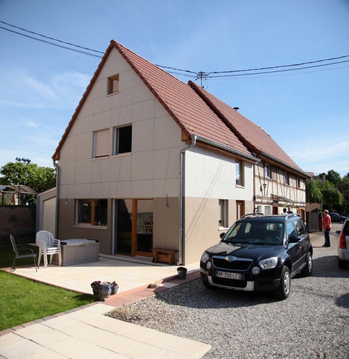 Extension et Rnovation d'une maison alsacienne  REICHSTETT (67)
