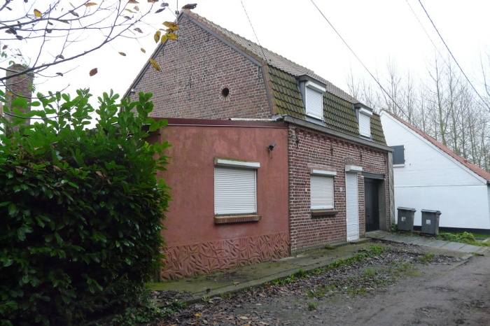 Rénovation et extension d'une maison à Willems : avant travaux