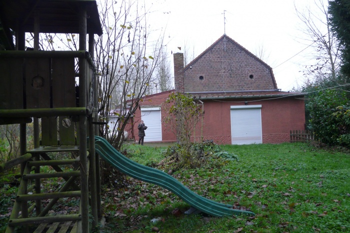 Rénovation et extension d'une maison à Willems : avant travaux