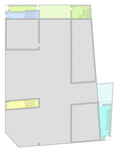 Maisons de ville : plan de rez-de-chausse